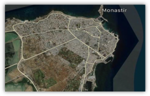 Monatir map